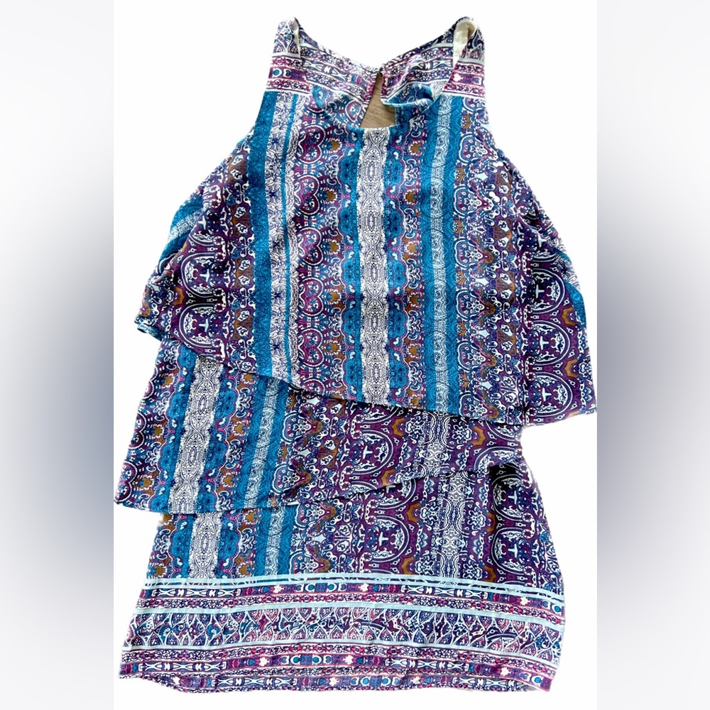 Chelsea 28 flowy tiered shift dress